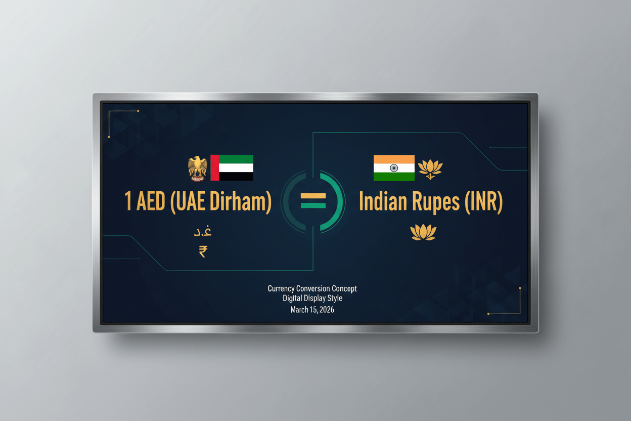 Dubai Ka 1 Dirham Indian Kitna Hai Today