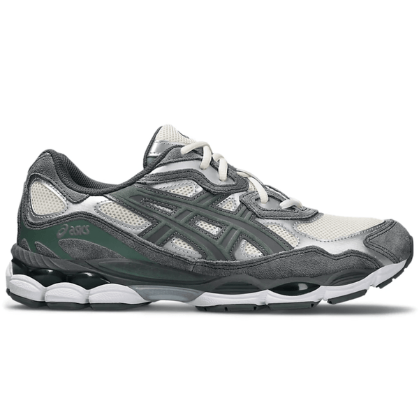 ASICS GEL-NYC Cream Steel Grey sneakers side profile