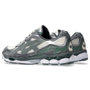 ASICS GEL-NYC Cream Steel Grey sneakers heel view
