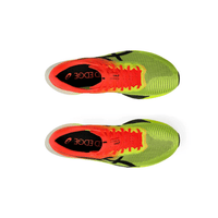 ASICS Mestaspeed Ededge Paris Safety Yellow Black sneakers plate detail