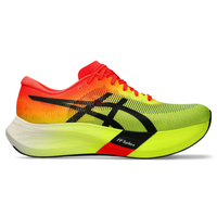 ASICS Mestaspeed Ededge Paris Safety Yellow Black sneakers side profile