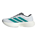 Adidas AdiZero EVO SL Cloud White Pure Teal sneakers on feet Dubai