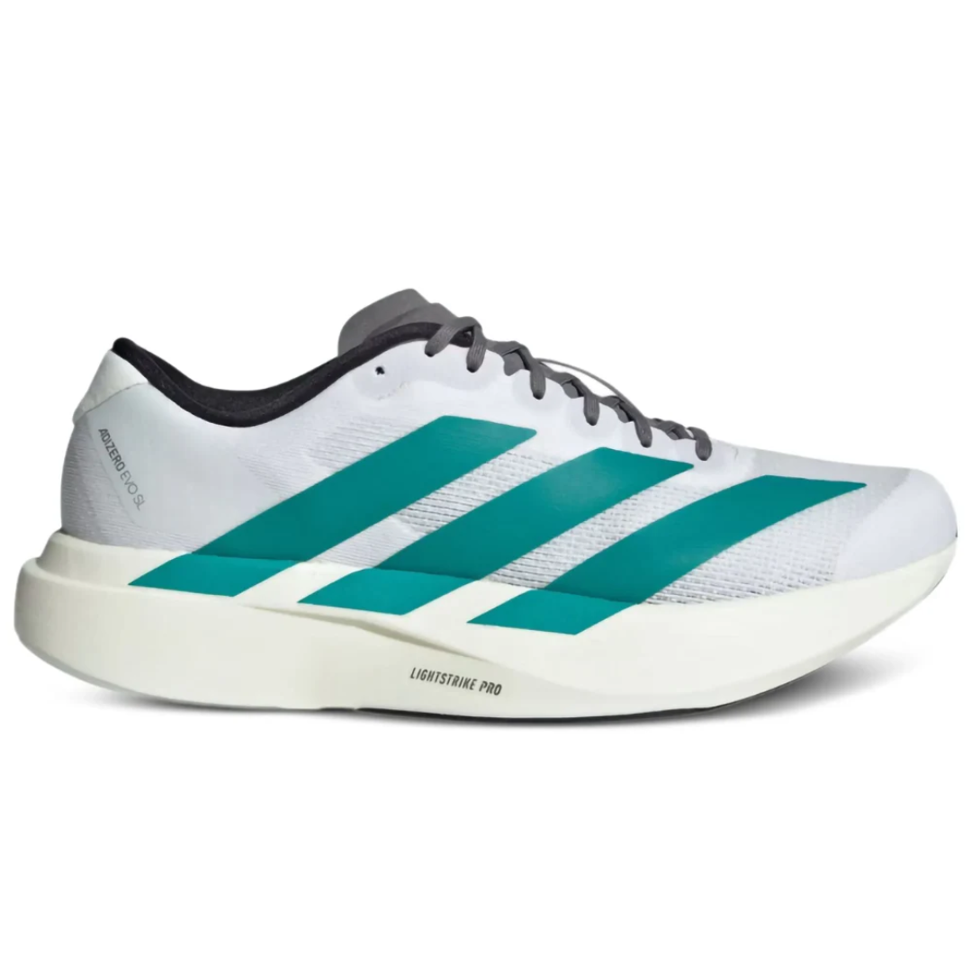 Adidas AdiZero EVO SL "Cloud White/Pure Teal"