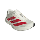 Adidas AdiZero EVO SL Off White Better Scarlet Core Black sneakers heel view