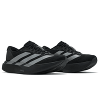 Adidas Adizero Evo SL Black Iron Metallic sneakers upper detail