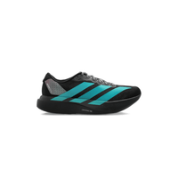 adidas Adizero Evo SL Core Black Pure Teal Grey Four sneakers side profile