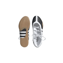 Adidas Chaussure Taekwondo Mei Black White sneakers heel view