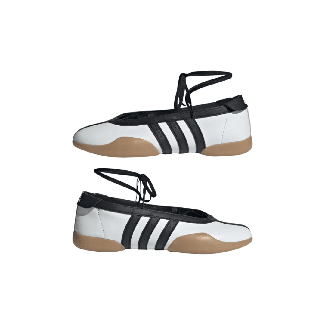 Adidas Chaussure Taekwondo Mei Cloud White Core Black Gum sneakers upper detail