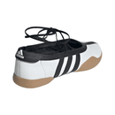 Adidas Chaussure Taekwondo Mei Cloud White Core Black Gum sneakers heel view