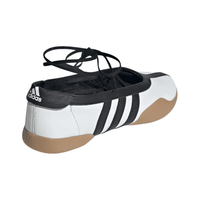 Adidas Chaussure Taekwondo Mei Cloud White Core Black Gum sneakers heel view