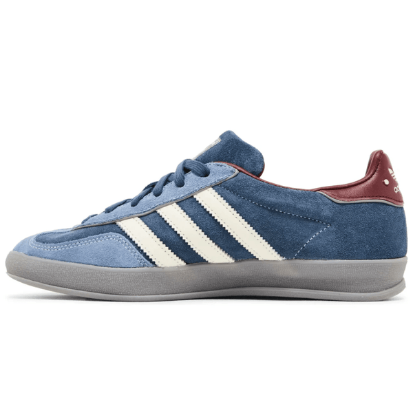 Adidas Gazelle Indoor Crew Navy sneakers on feet Dubai