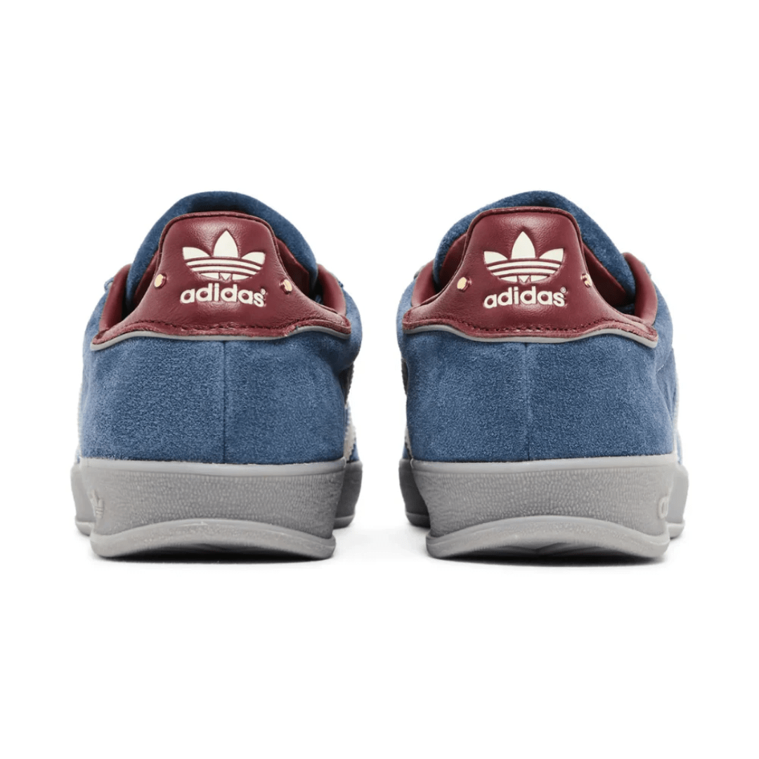 Adidas Gazelle Indoor Crew Navy sneakers heel view
