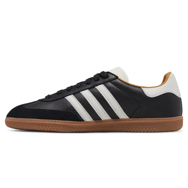 adidas JJJJound x Samba OG Black sneakers on feet Dubai
