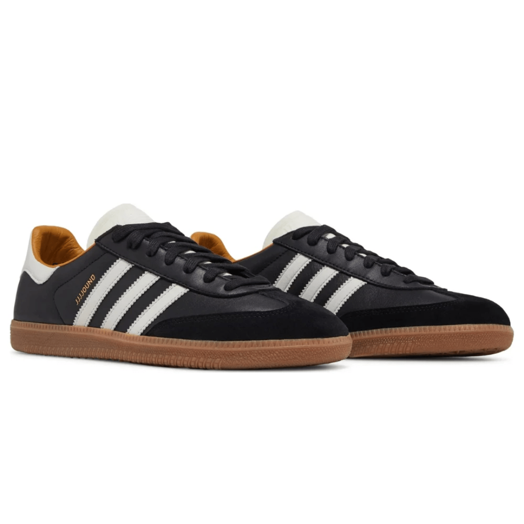 adidas JJJJound x Samba OG Black sneakers upper detail