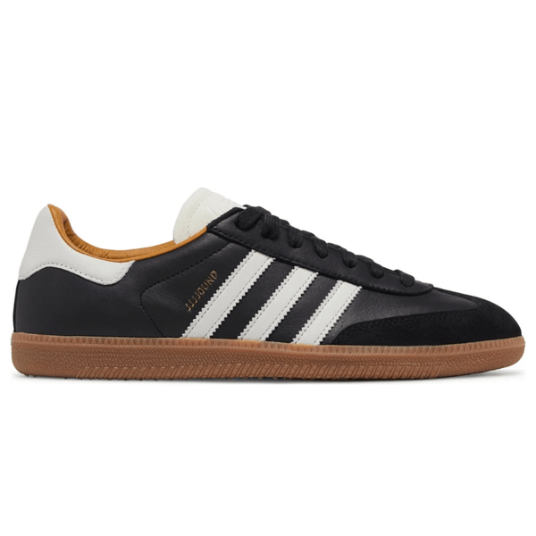 adidas JJJJound x Samba OG Black sneakers side profile