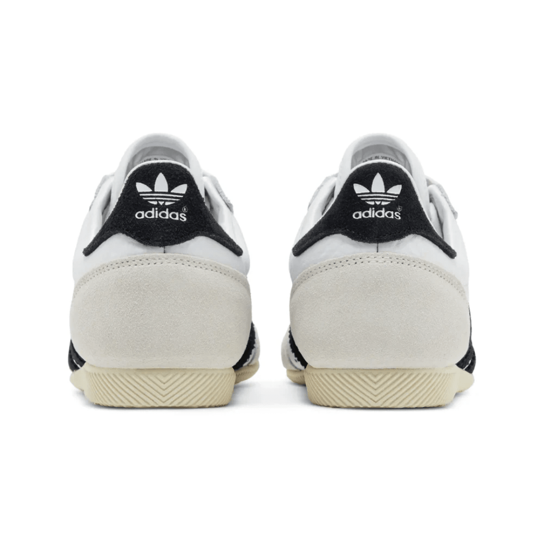 Adidas Japan White Black sneakers heel view