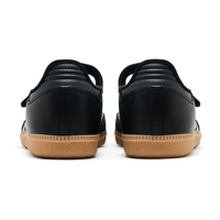 Adidas Samba Jane Black White Gum sneakers heel view