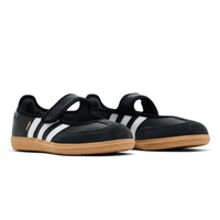 Adidas Samba Jane Black White Gum sneakers upper detail