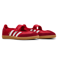 Adidas Samba Jane Scarlet Gum sneakers upper detail