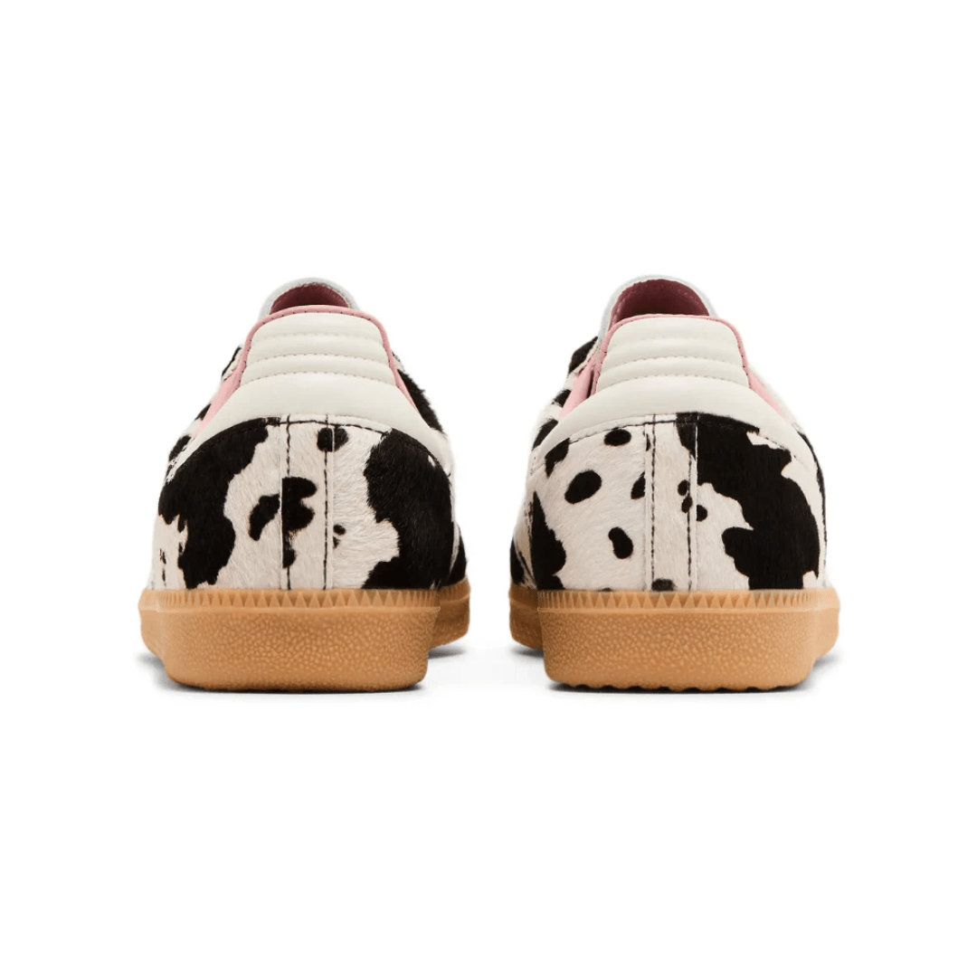 Adidas Samba OG Cow Print sneakers heel view