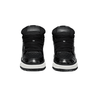 Amiri Croc Debossed MA-1 Black sneakers heel view