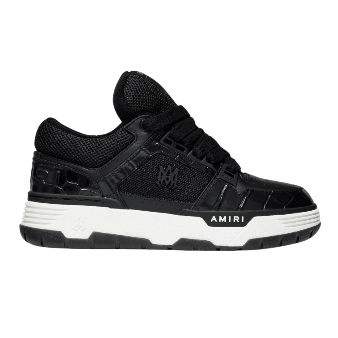 Amiri Croc Debossed Ma-1 "Black"