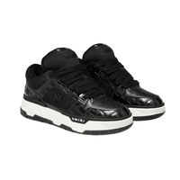 Amiri Croc Debossed MA-1 Black sneakers on feet Dubai