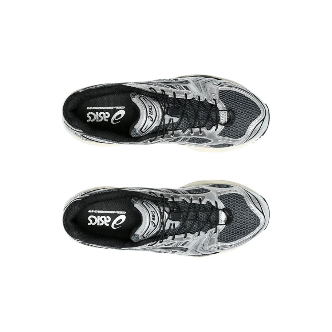 ASICS Gel-Kayano 14 Carrier Grey Black sneakers upper detail