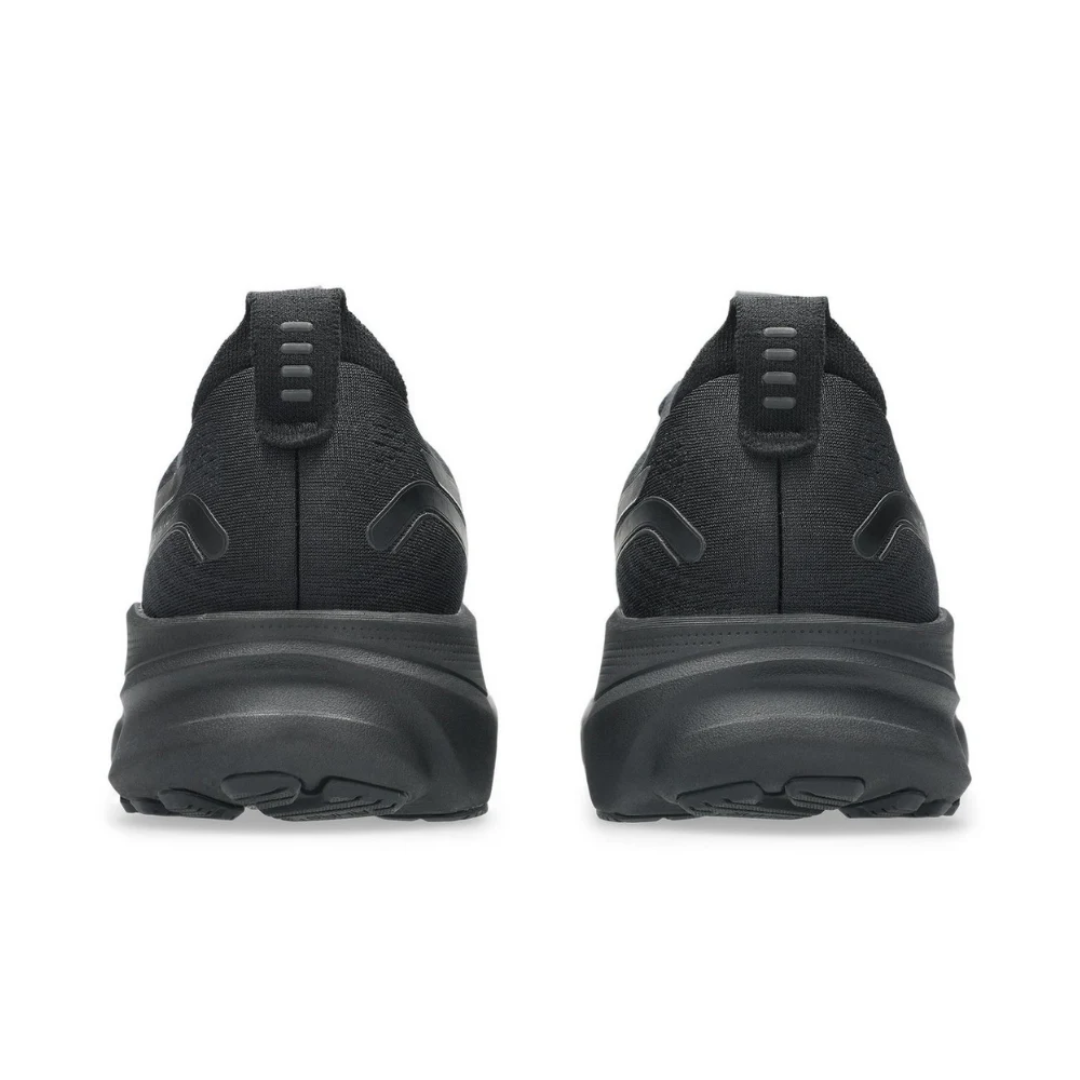 ASICS Gel-Kayano 32 Black Graphite Grey sneakers upper detail