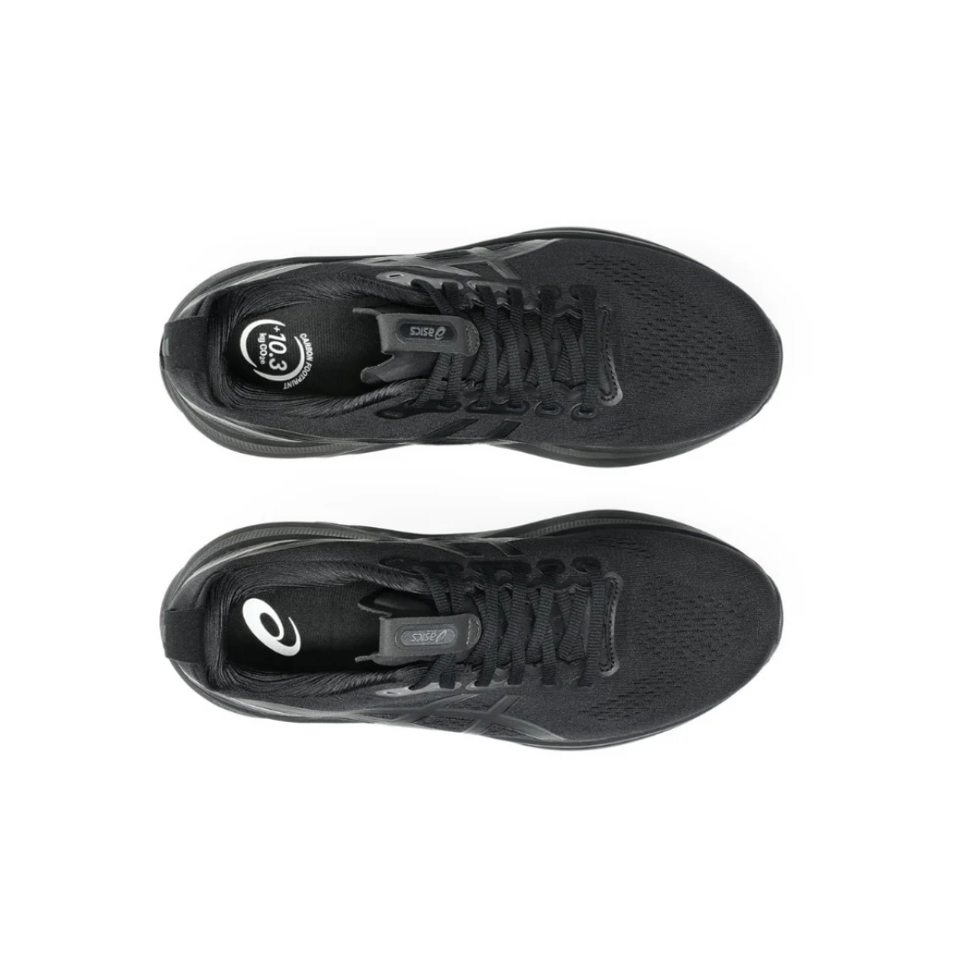 ASICS Gel-Kayano 32 Black Graphite Grey sneakers heel support