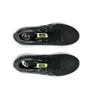 ASICS Gel-Kayano 32 Black Jasper Green sneakers upper detail