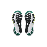 ASICS Gel-Kayano 32 Black Jasper Green sneakers upper detail