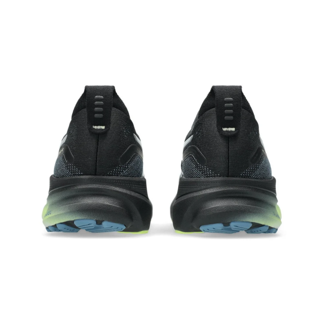 ASICS Gel-Kayano 32 Luxe Black sneakers heel support