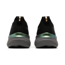 ASICS Gel-Nimbus 26 Platinum Black Champagne running shoes heel view