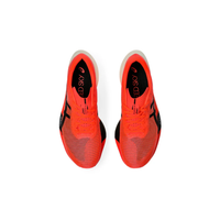 ASICS Metaspeed Edge Paris Sunrise Red Black running shoes upper detail