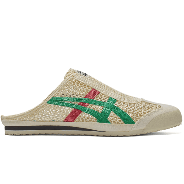 ASICS Mexico 66 Sabot Cream Kale sneakers side profile