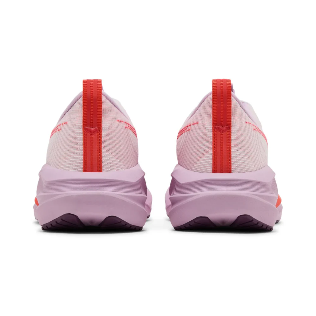ASICS Novablast 5 Coral Reef running shoes heel view