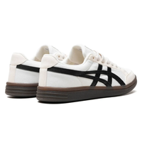 ASICS Onitsuka Tiger Advanti Cream White Black sneakers heel view
