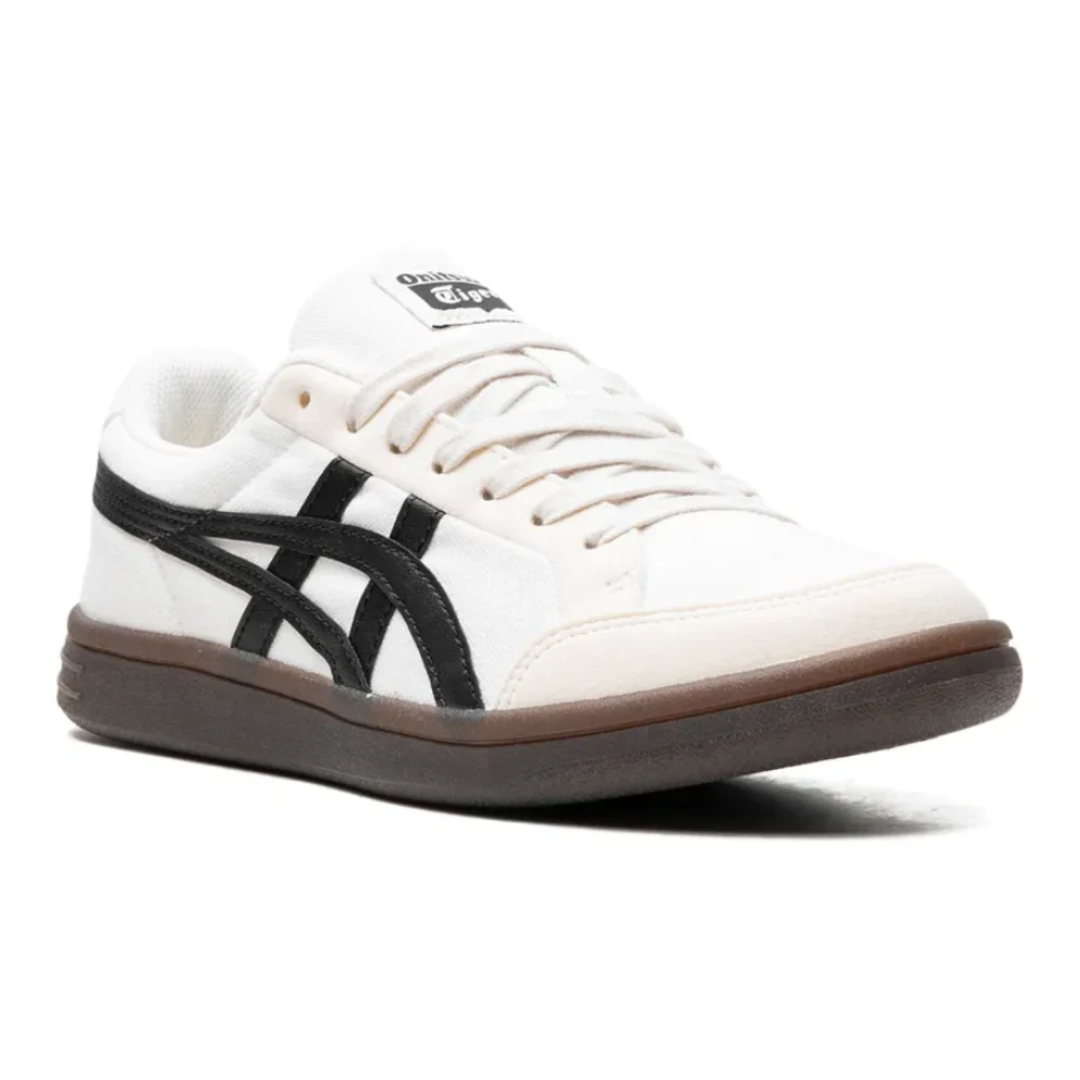 ASICS Onitsuka Tiger Advanti Cream White Black sneakers upper detail