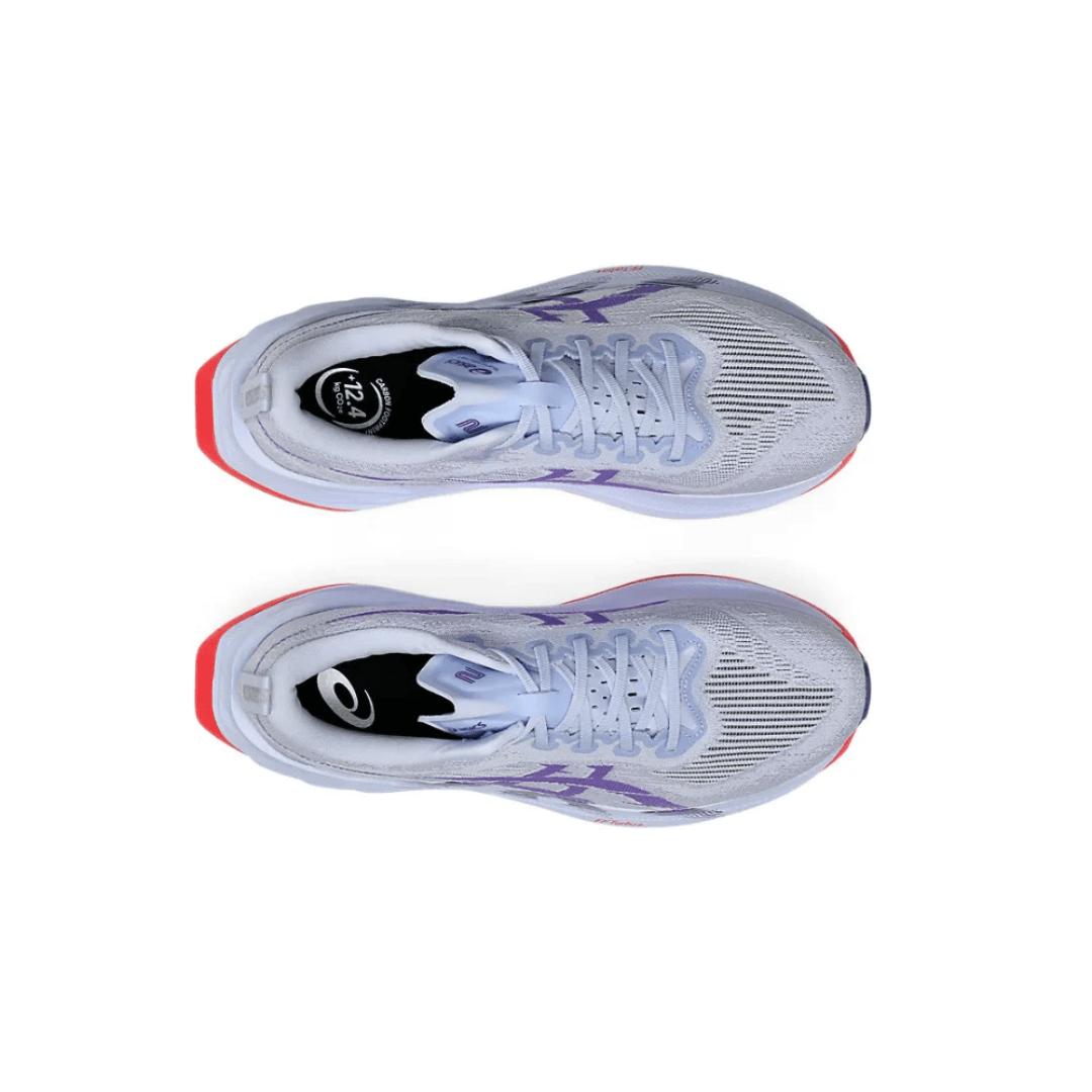 ASICS Superblast 2 Blue Fade Edo Purple sneakers upper detail