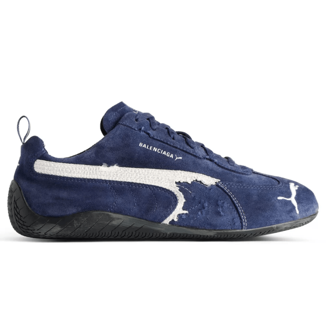 Balenciaga x Puma Speedcat Suede 'Navy White'