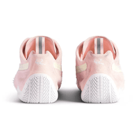 Balenciaga x Puma Speedcat Suede Pink White sneakers heel view