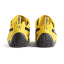 Balenciaga x Puma Speedcat Suede Yellow Black sneakers heel view