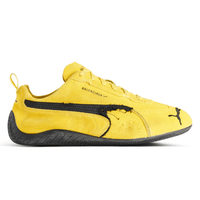 Balenciaga x Puma Speedcat Suede Yellow Black sneakers side profile