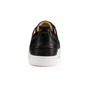 Christian Louboutin Rantulow Grained Calf Leather Black sneakers upper detail