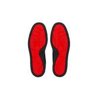 Christian Louboutin Retero Grained Calf Leather Black sneakers outsole