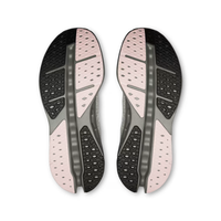 On Cloudsurfer Max Alloy Asphalt heel view