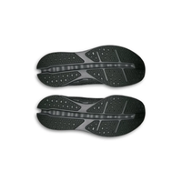 On Cloudsurfer Max Alloy Asphalt heel view