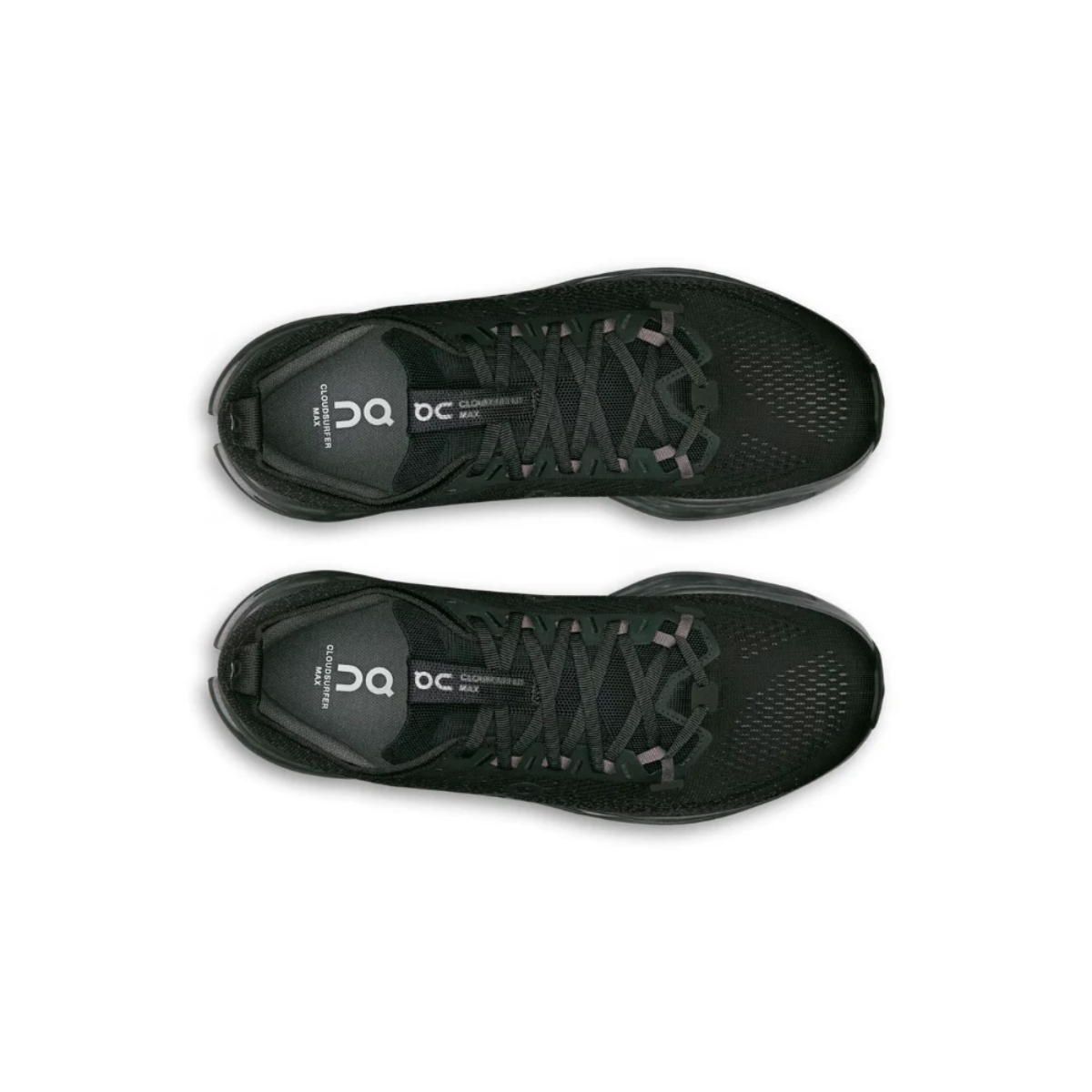 On Cloudsurfer Max Alloy Asphalt top view