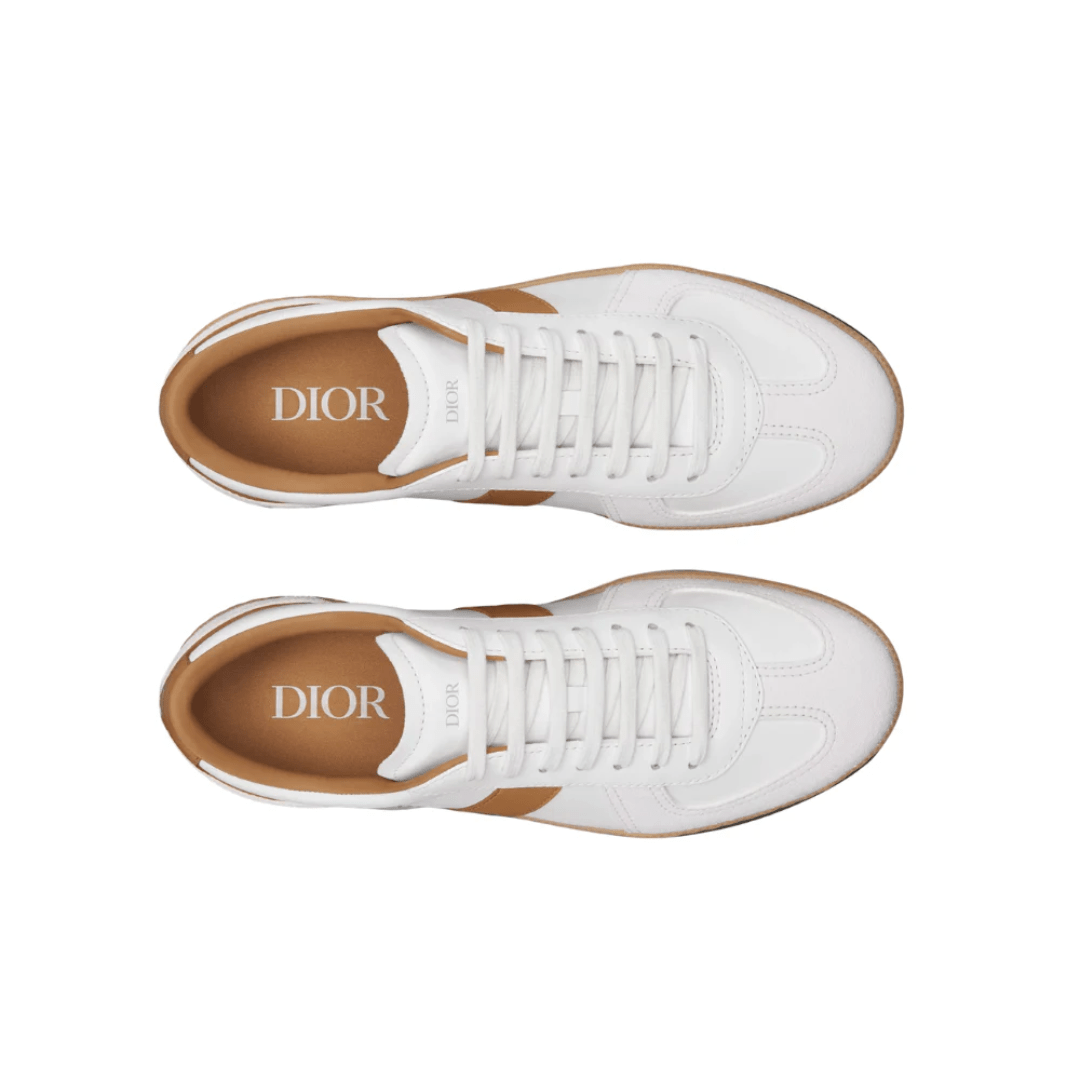 Dior B01 Matchpoint Sneaker "White Cognac"
